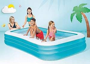 בריכה מאורכת משפחתית 2.62 מ' * 1.75 מ' * 56 ס"מ בריכה מאורכת משפחתית 2.62 מ' * 1.75 מ' * 56 ס"מ