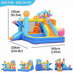 מתקן מתנפח לחצר - DOCTOR DOLPHIN - דגם 72010 מתקן מתנפח לחצר - DOCTOR DOLPHIN - דגם 72010