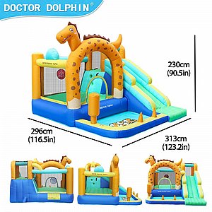 מתקן מתנפח לחצר - DOCTOR DOLPHIN - דגם 72080 מתקן מתנפח לחצר - DOCTOR DOLPHIN - דגם 72080